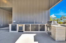 Kemp Custom Homes Outdoor Kitchen